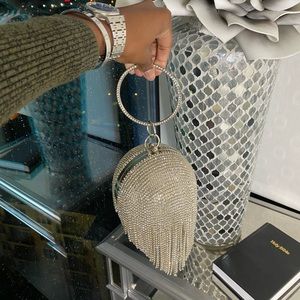 Silver Diamond Purse